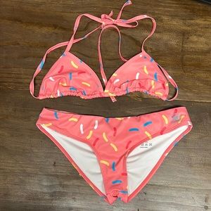 Feed me fight me sprinkle bikini